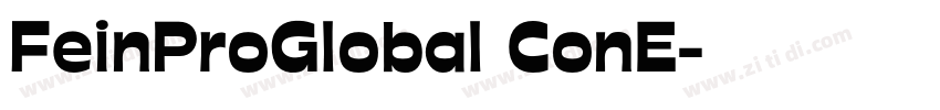 FeinProGlobal ConE字体转换